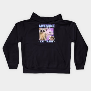 Awesome Possum Eat Trash Kids Hoodie